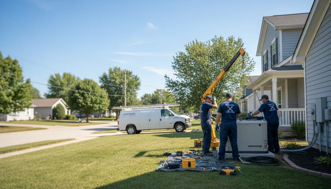 Generator Installation in Haileyville, OK near me